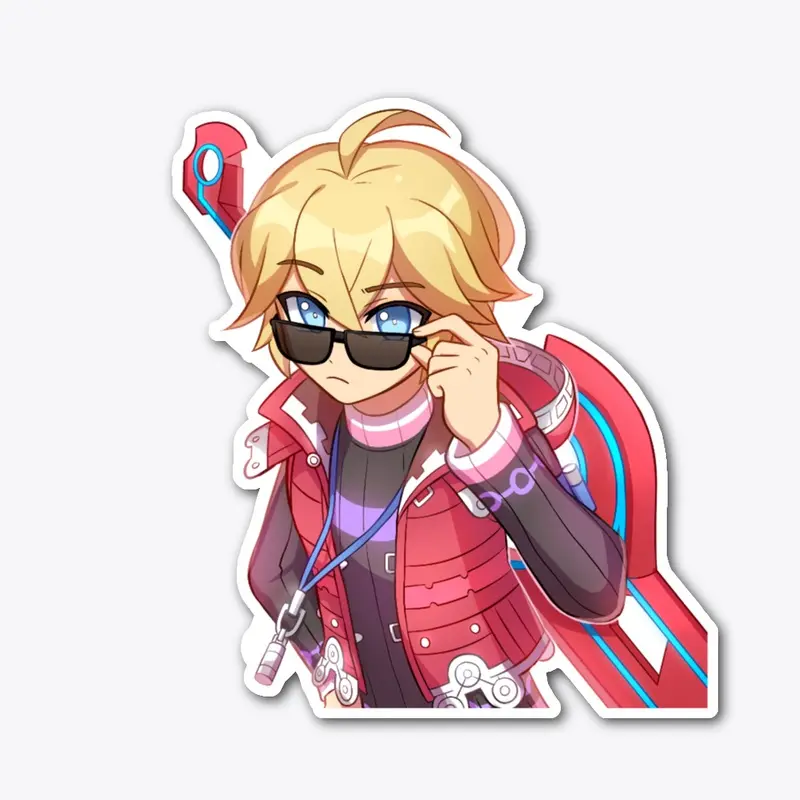 XenoBits Sticker (Thinking)