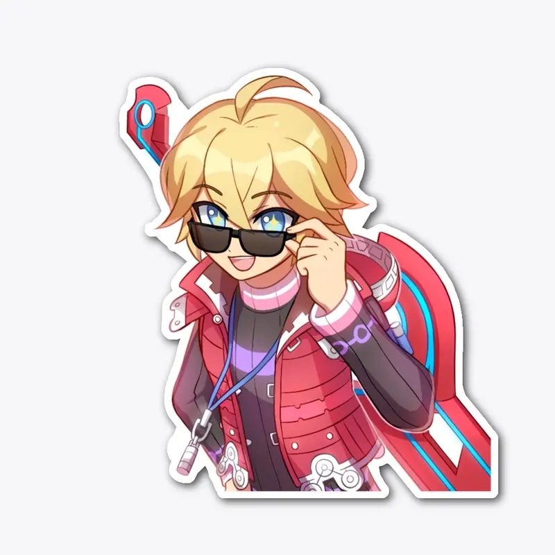 XenoBits Sticker (Happy)